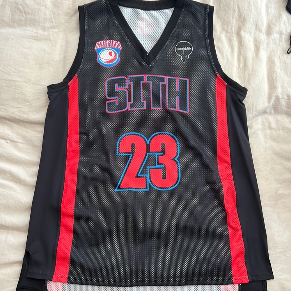 L BlackMilk StarWars Sith Jersey